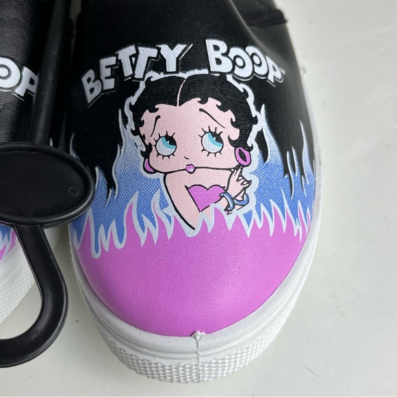 BETTY BOOP Flame Slip On Sneakers - Picture 7 of 10